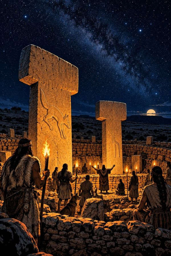 Göbeklitepe, gece